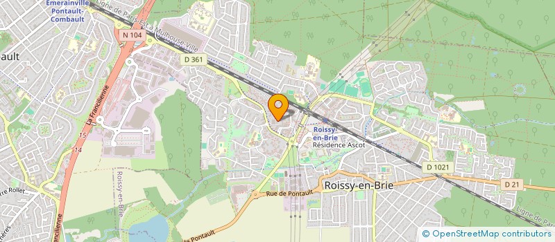 localisation de l'entreprise CMN VTC  ROISSY-EN-BRIE