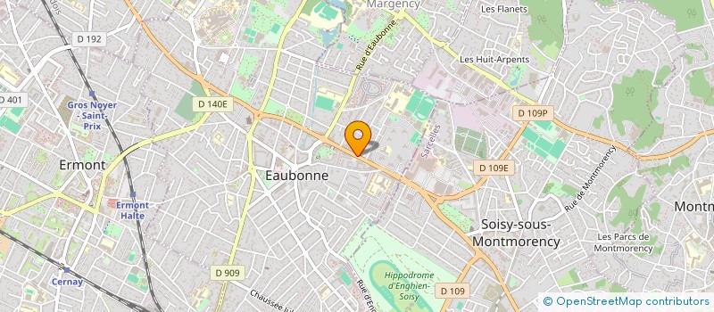 localisation de l'entreprise CMNC IMMO à EAUBONNE
