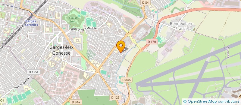 localisation de l'entreprise CMNI à GARGES-LES-GONESSE