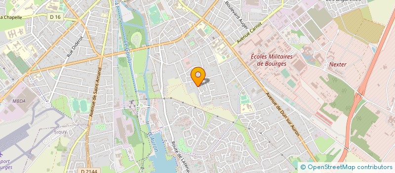 localisation de l'entreprise CMO à BOURGES