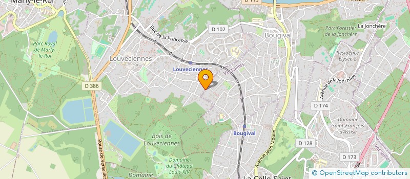 localisation de l'entreprise CMO ADVISE à LOUVECIENNES