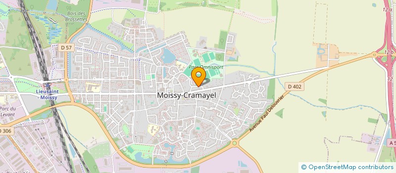 localisation de l'entreprise CMO BAT à MOISSY-CRAMAYEL