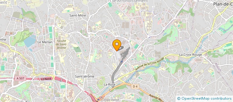 localisation de l'entreprise CMOST COURTAGE&CONSEIL  MARSEILLE