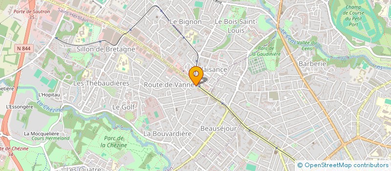 localisation de l'entreprise CMP 195 à SAINT-HERBLAIN