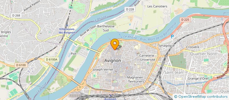localisation de l'entreprise CMP  AVIGNON