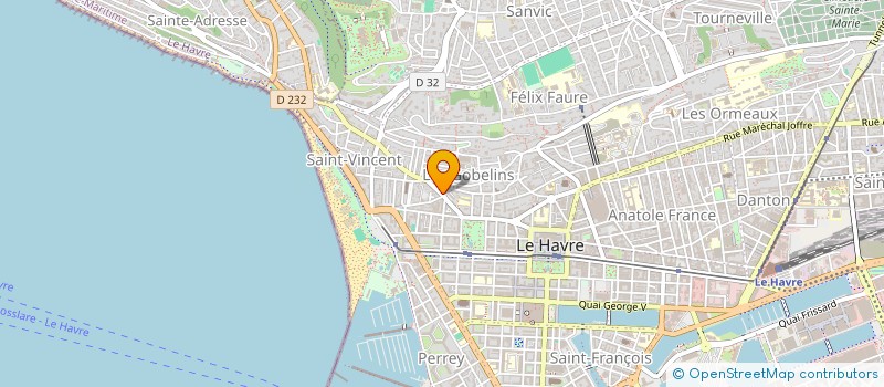 localisation de l'entreprise CMP à LE HAVRE