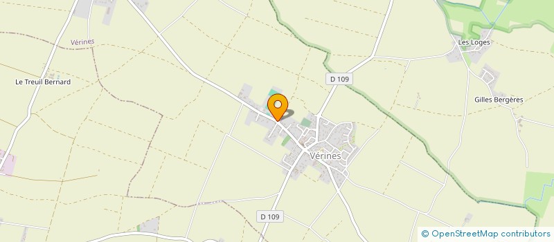 localisation de l'entreprise CMP  VERINES
