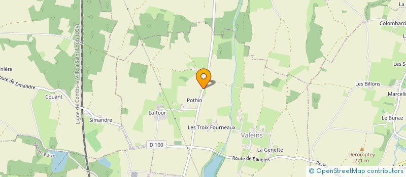 localisation de l'entreprise CMP  SAINT-ETIENNE-DES-OULLIERES