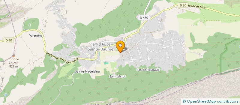 localisation de l'entreprise CMP à PLAN-D'AUPS-SAINTE-BAUME