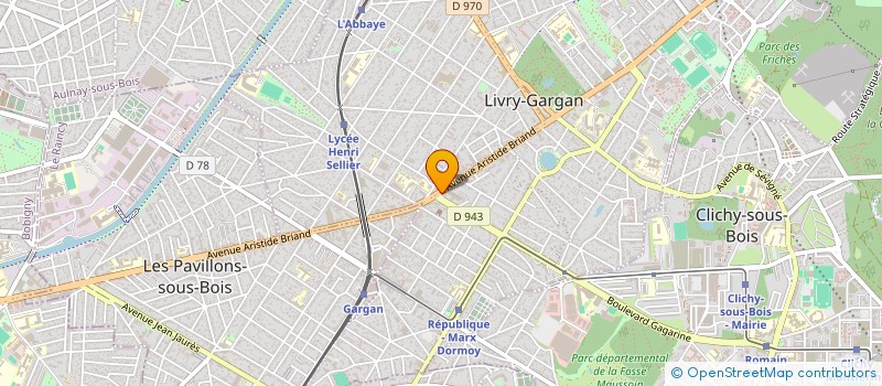 localisation de l'entreprise CMP CARLOS MARTIN PARIS à LIVRY-GARGAN