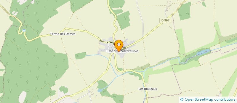 localisation de l'entreprise CMP CONSTRUCTION MARNE PICARDIE à CHERY-CHARTREUVE