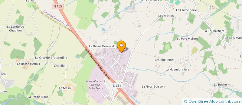 localisation de l'entreprise CMP D AUTOMOTIVE à VIGNEUX-DE-BRETAGNE