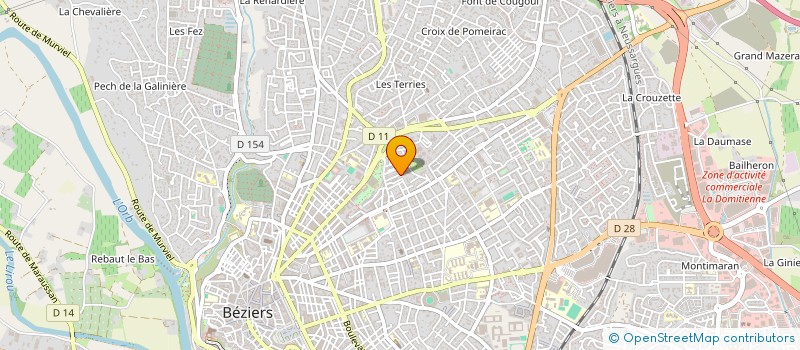 localisation de l'entreprise CMP EXPERTISE  PORTIRAGNES