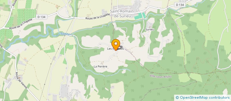 localisation de l'entreprise CMP SERVICES  VILLE-SOUS-ANJOU