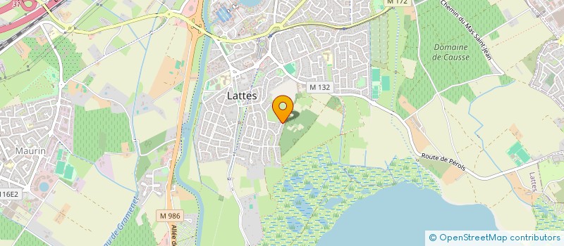 localisation de l'entreprise CMPA INVEST à LATTES