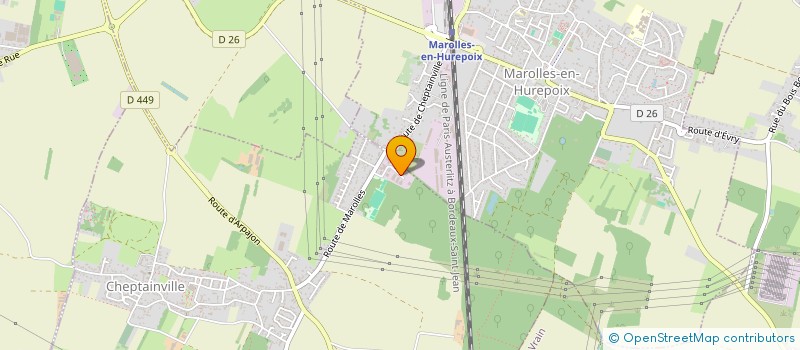 localisation de l'entreprise CMPC à CHEPTAINVILLE
