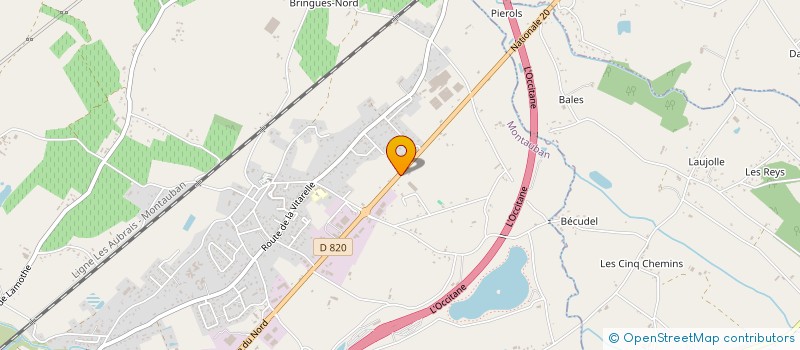 localisation de l'entreprise CMPGB  MONTAUBAN