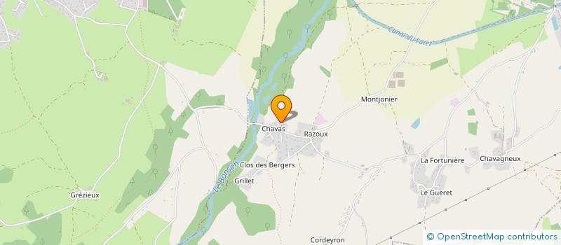 localisation de l'entreprise CMPH HOLDING  SAINT-JUST-SAINT-RAMBERT