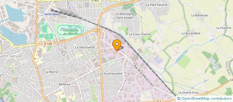 localisation de l'entreprise CMPJT à SAINT-MALO