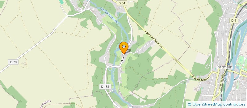 localisation de l'entreprise CMPL  NESLES-LA-VALLEE