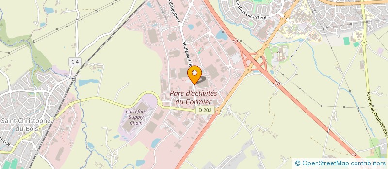 localisation de l'entreprise CMPL IMMOBILIER  CHOLET