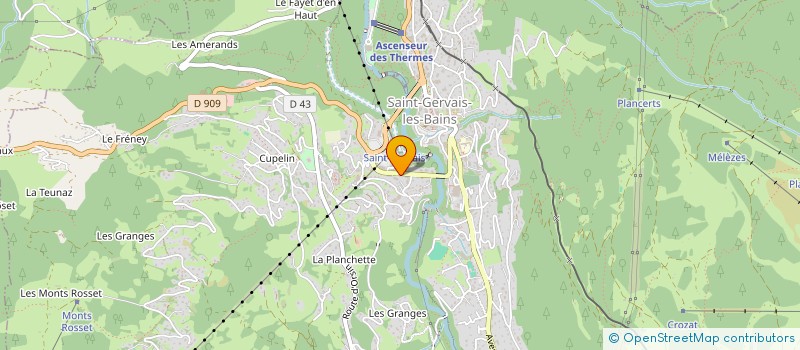 localisation de l'entreprise CMPLUPA  SAINT-GERVAIS-LES-BAINS