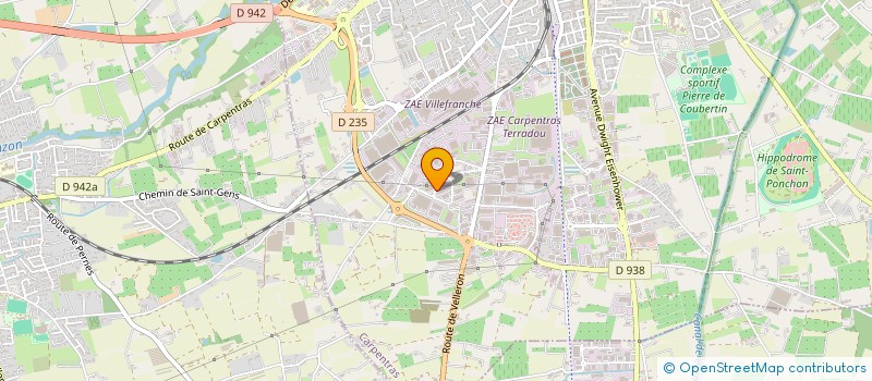 localisation de l'entreprise CMPR CONSTR MECA PRECI REPA à CARPENTRAS