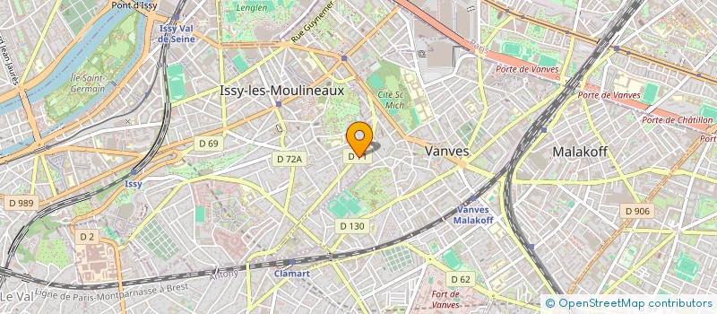 localisation de l'entreprise CMPSR à ISSY-LES-MOULINEAUX