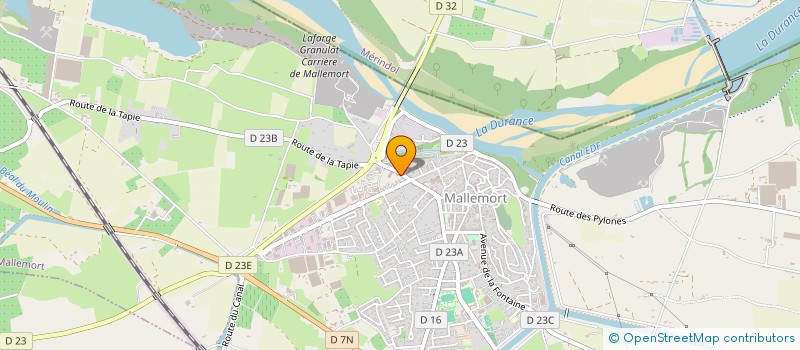 localisation de l'entreprise CMPT EGUILLES  MALLEMORT