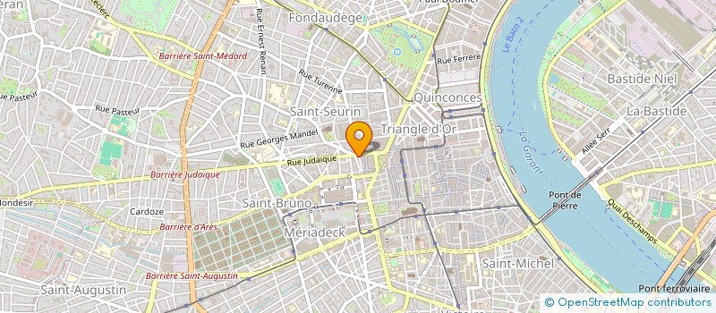 localisation de l'entreprise CMR  BORDEAUX