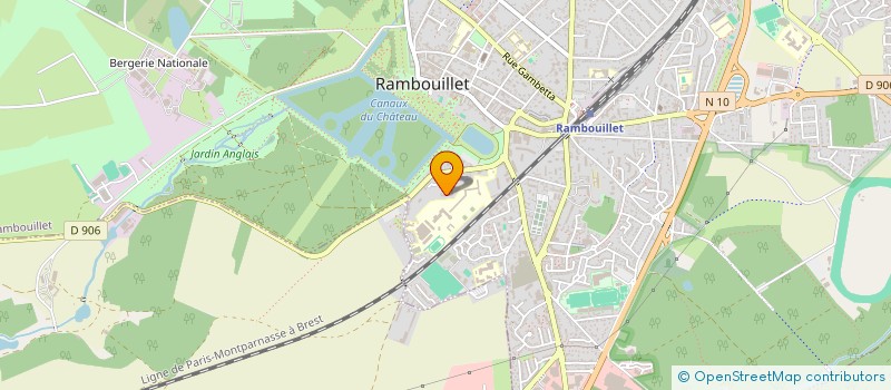 localisation de l'entreprise CMR BAT  RAMBOUILLET