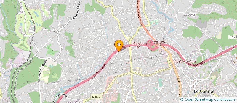localisation de l'entreprise CMR BATIMENT à MOUGINS