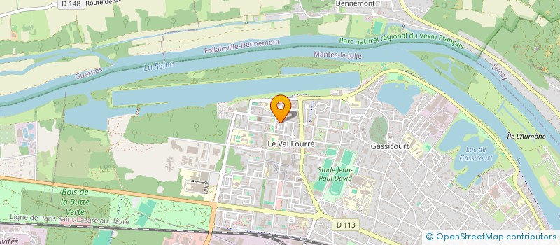 localisation de l'entreprise CMR BATIMENT  MANTES-LA-JOLIE