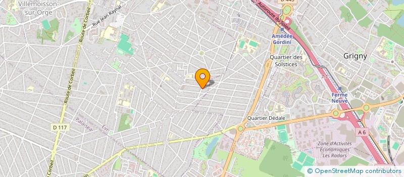 localisation de l'entreprise CMR CARVALHO SARL  MORSANG-SUR-ORGE