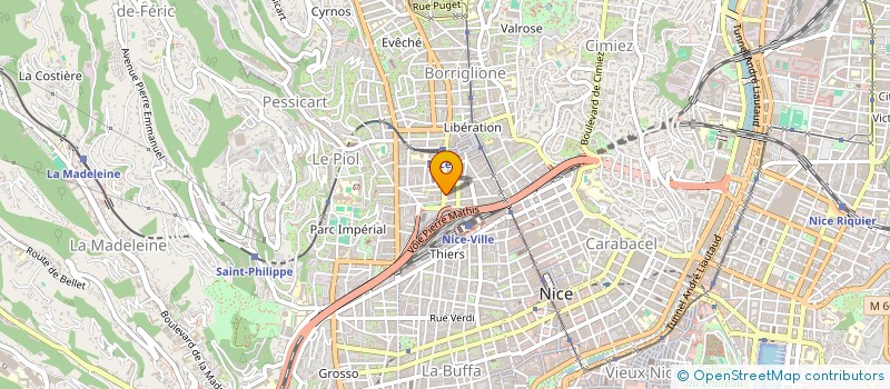localisation de l'entreprise CMR CH à NICE