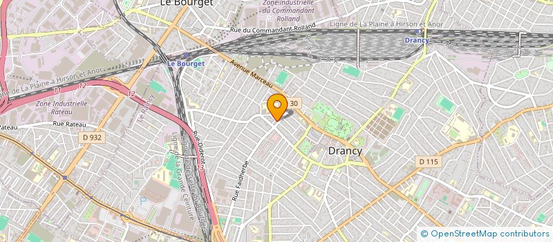 localisation de l'entreprise CMR DRIVER à DRANCY