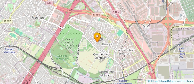 localisation de l'entreprise CMR FRANCE S.A.S.U à RUNGIS