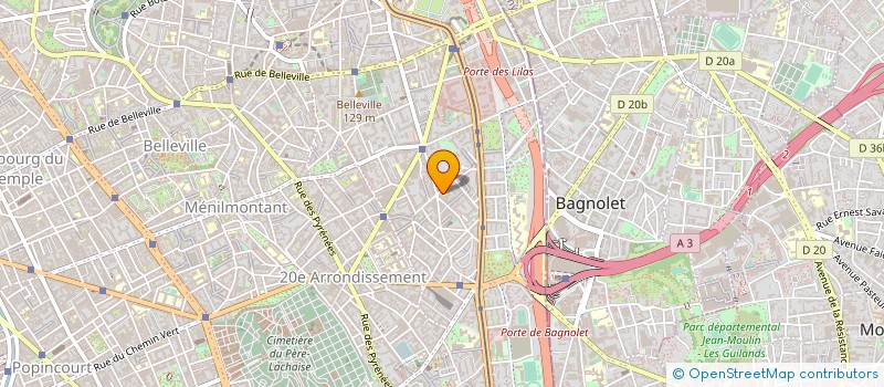 localisation de l'entreprise CMR PIC IDF à PARIS