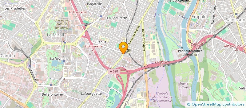 localisation de l'entreprise CMR SEYSSES à TOULOUSE