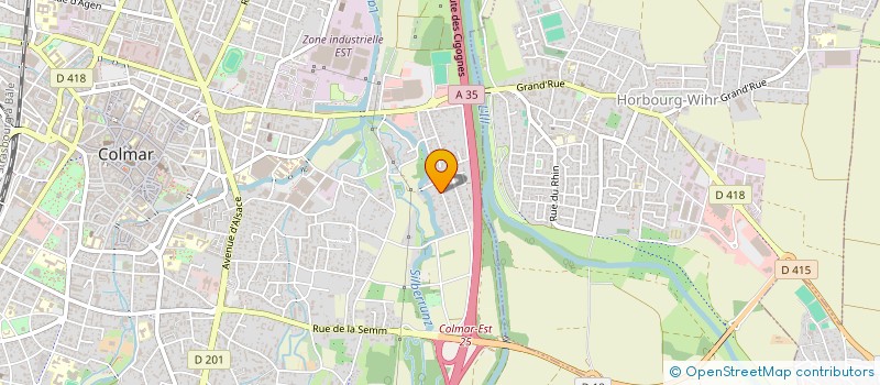 localisation de l'entreprise CMR1  WETTOLSHEIM