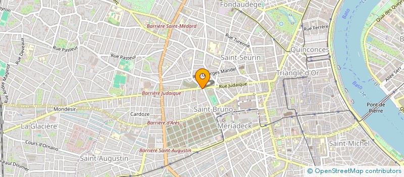 localisation de l'entreprise CMR33 HOLDING  MERIGNAC