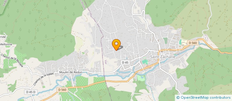 localisation de l'entreprise CMRF  SAINT-ZACHARIE