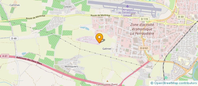 localisation de l'entreprise CMRP  CARCASSONNE