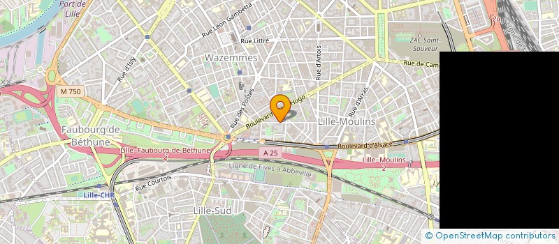 localisation de l'entreprise CMS à LILLE