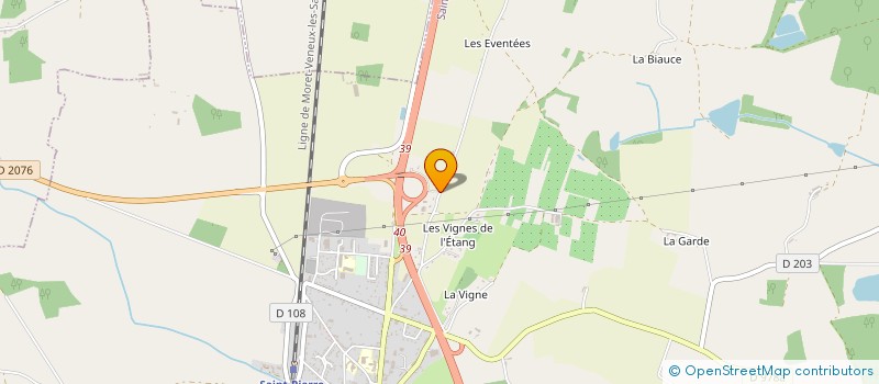 localisation de l'entreprise CMS à SAINT-PIERRE-LE-MOUTIER