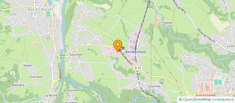 localisation de l'entreprise CMS 43  BAS-EN-BASSET