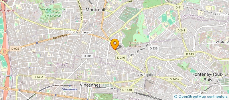 localisation de l'entreprise CMS à MONTREUIL