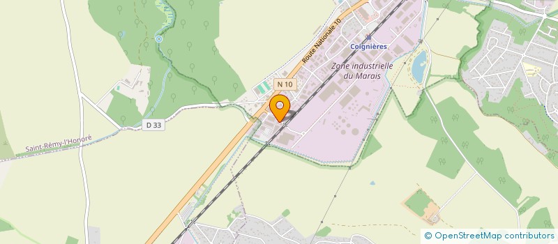 localisation de l'entreprise CMS  COIGNIERES