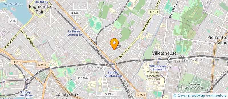 localisation de l'entreprise CMS  DEUIL-LA-BARRE