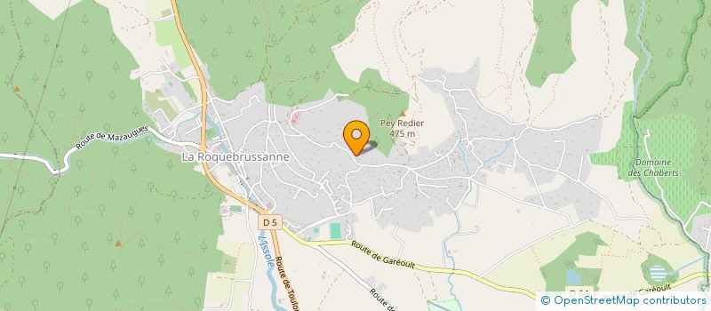 localisation de l'entreprise CMS  LA ROQUEBRUSSANNE